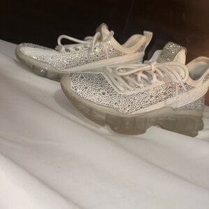 Sparkling Rhinestone Sneakers